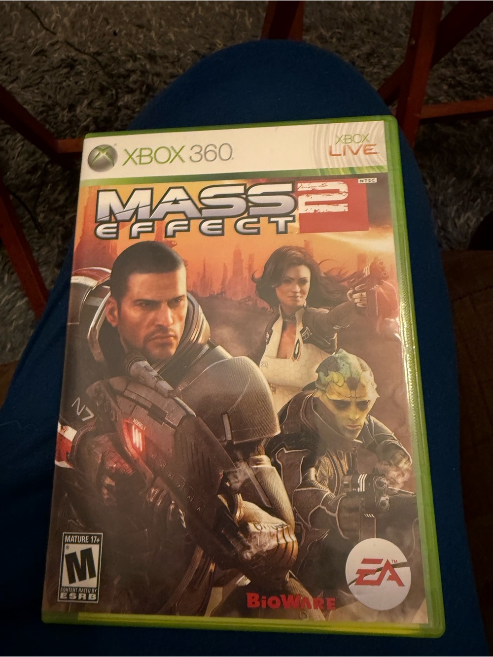 Xbox 360 Mass Effect 2 - Green Case 2 disc set (used)